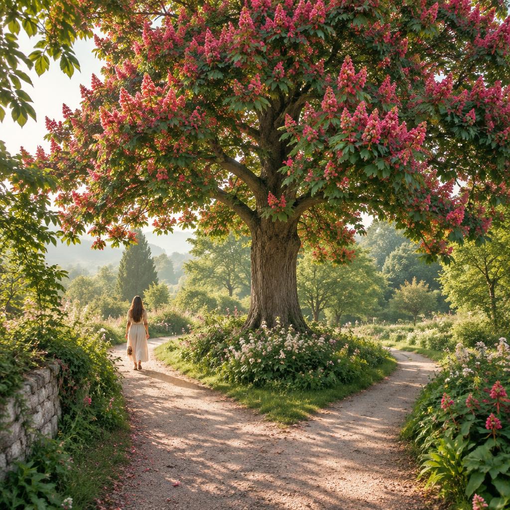Red Chestnut — Marronnier rouge